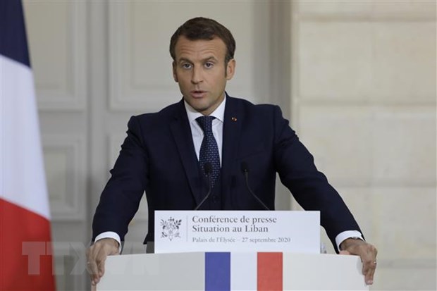 Tổng thống Pháp Emmanuel Macron. (Ảnh: AFP/TTXVN)