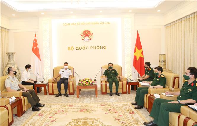 Quang cảnh buổi tiếp. 