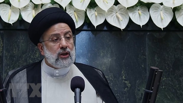 Tổng thống Iran Ebrahim Raisi. (Ảnh: THX/TTXVN)