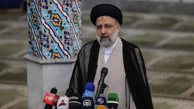 Tổng thống Iran Ebrahim Raisi. (Nguồn: AFP)