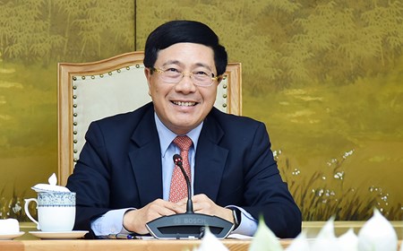 Phó thủ tướng Phạm Bình Minh. Ảnh: VGP