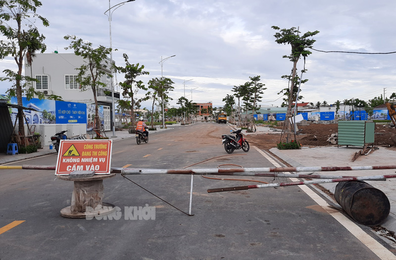 Tạo quỹ đất sạch để thu hút đầu tư, phát triển kinh tế - xã hội. Ảnh: Thanh Bạch.