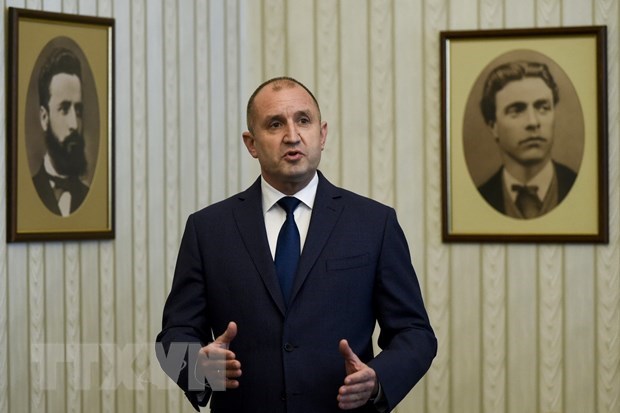 Bulgaria ấn định ngày bầu cử Tổng thống và Quốc hội Tổng thống Bulgaria Rumen Radev. (Ảnh: AFP/TTXVN)