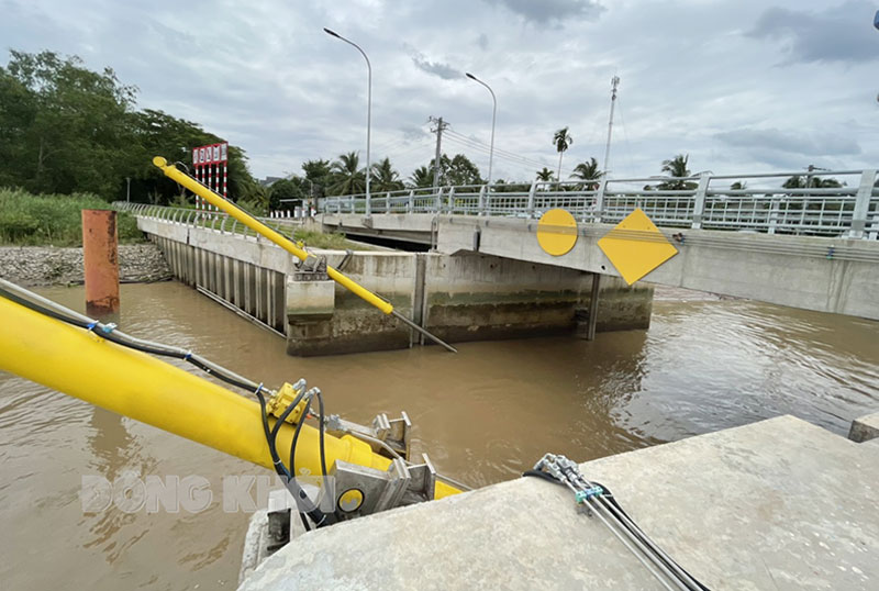 Cống cầu Rạch Vong, TP. Bến Tre.