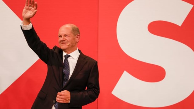 Đức: Lãnh đạo đảng SPD muốn liên minh với đảng Xanh và FDP Ông Olaf Scholz. (Nguồn: AFP/Getty Images)