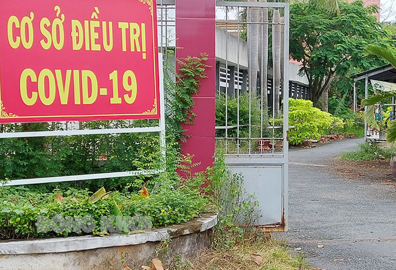 Khu điều trị F0 không triệu chứng.