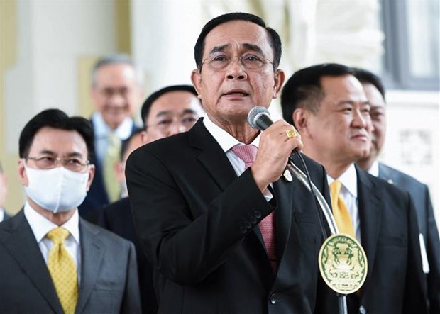 Thủ tướng Thái Lan Prayut Chan-O-Cha được đề cử làm ứng cử viên Thủ tướng trong cuộc bầu cử tới. Ảnh: AFP/TTXVN