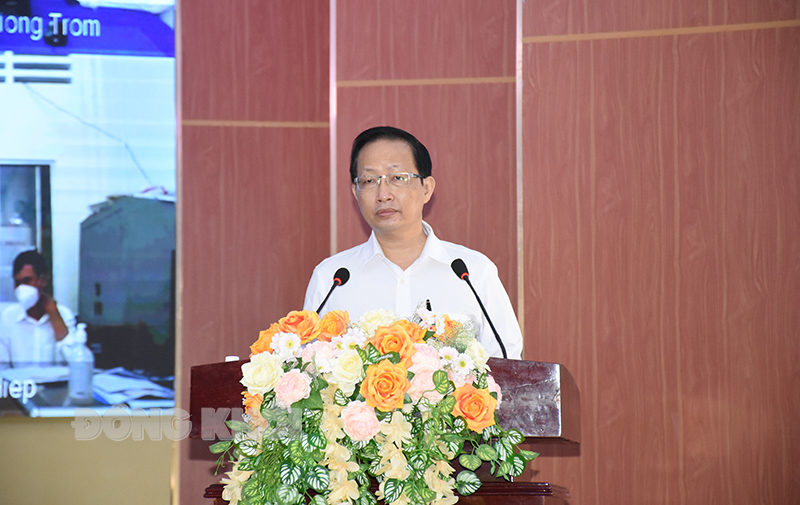 Tập trung phục hồi, phát triển kinh tế trong 3 tháng cuối năm 2021 Chủ tịch UBND tỉnh Trần Ngọc Tam phát biểu chỉ đạo nhiệm vụ, giải pháp 3 tháng cuối năm
