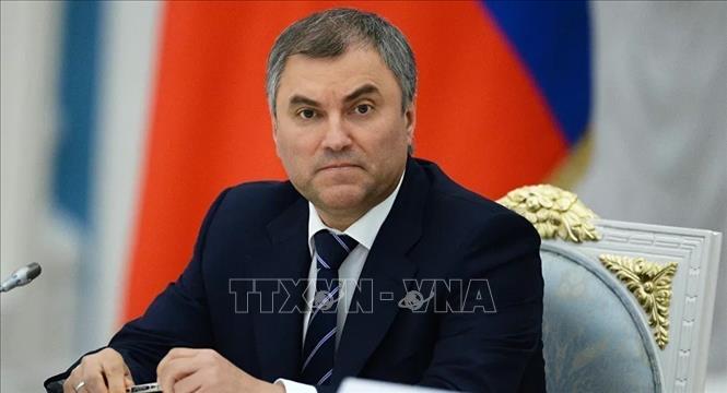 Ông Vyacheslav Volodin. Ảnh: Sputnik/TTXVN