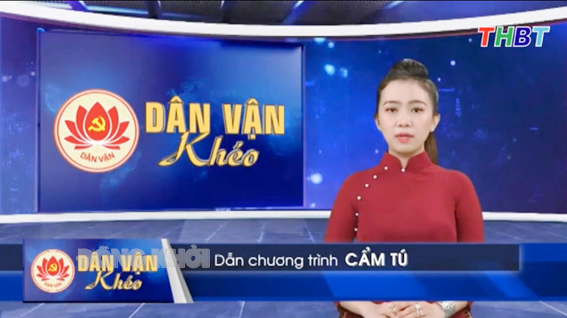 Chuyên mục “Dân vận khéo”: Nét mới công tác dân vận năm 2021 Chuyên mục “Dân vận khéo” trên Đài Phát thanh và Truyền hình Bến Tre.