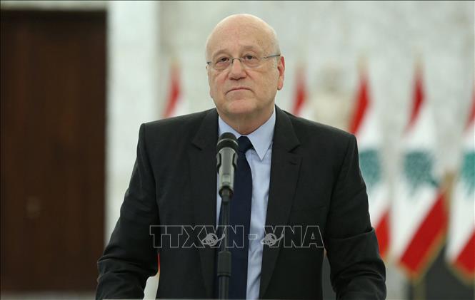 Thủ tướng Liban Najib Mikati. Ảnh: AFP/ TTXVN