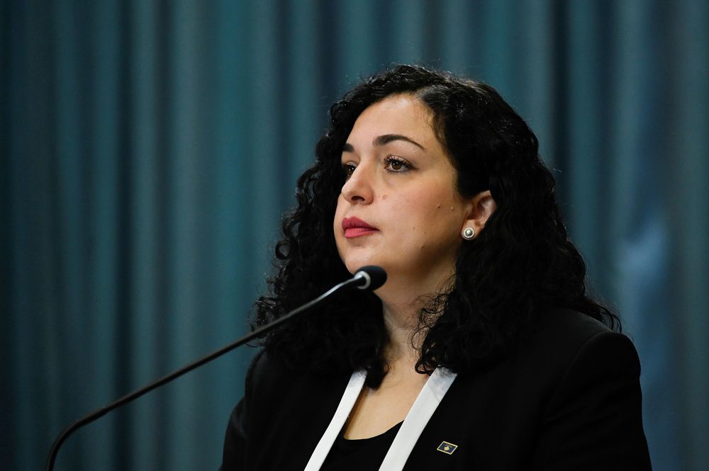 Tổng thống Kosovo Vjosa Osmani. Ảnh: AFP/Getty Images