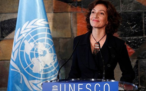 Tổng Giám đốc UNESCO Audrey Azoulay. Nguồn: AP