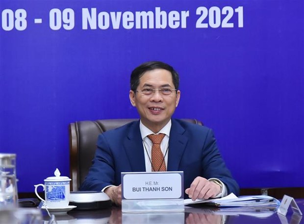 Bộ trưởng Bộ Ngoại giao Bùi Thanh Sơn. Ảnh: Lâm Khánh/TTXVN