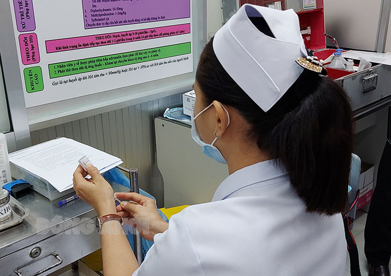 Tổ chức tiêm phòng cho các đối tượng chưa tiêm hoặc hoãn tiêm.