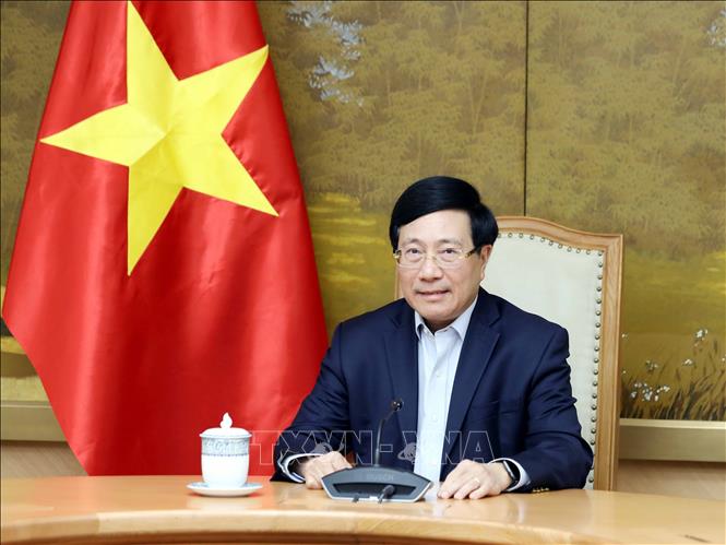 Phó rhủ tướng Thường trực Chính phủ Phạm Bình Minh. Ảnh: Phạm Kiên/TTXVN