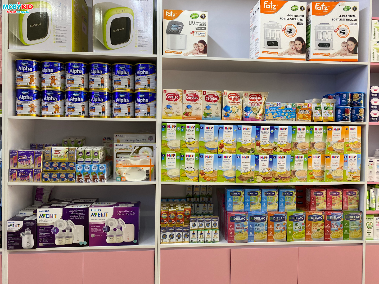 Moby Kid - Sự lựa chọn yên tâm cho Mẹ & Bé