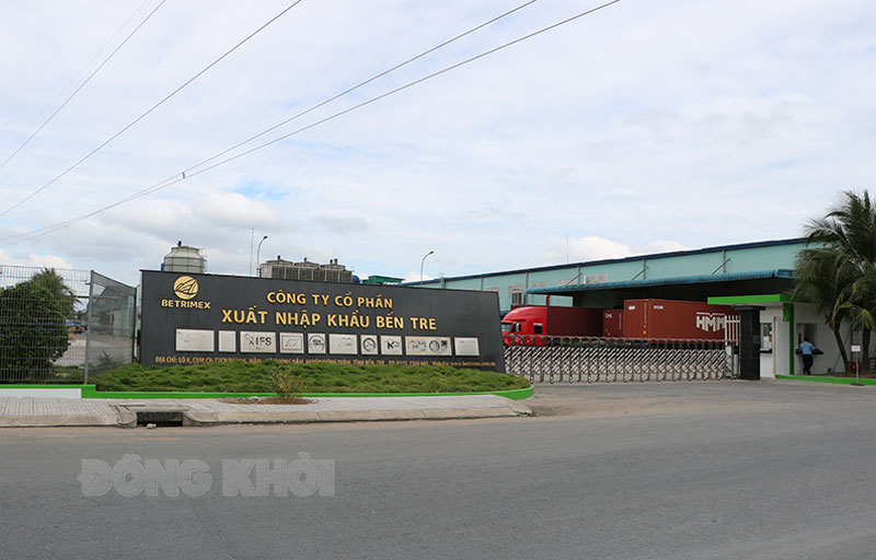 Môi trường không khí của tỉnh có chất lượng khá tốt Một góc Cụm công nghiệp Phong Nẫm, huyện Giồng Trôm.