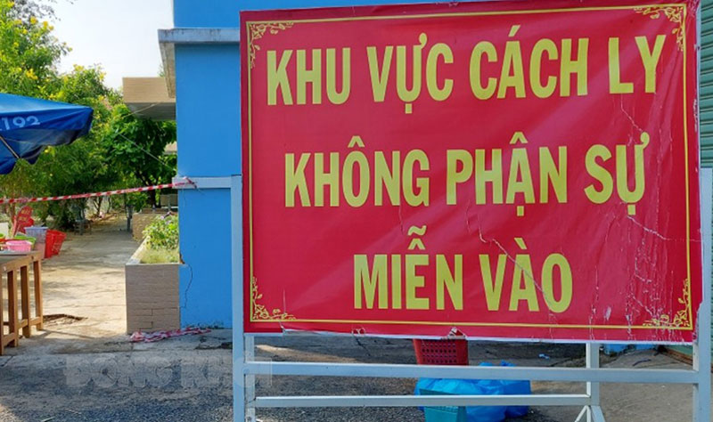 Trưa 9-1-2022, tỉnh có 72 ca mắc Covid-19 Khu cách ly F0 tại TP. Bến Tre.