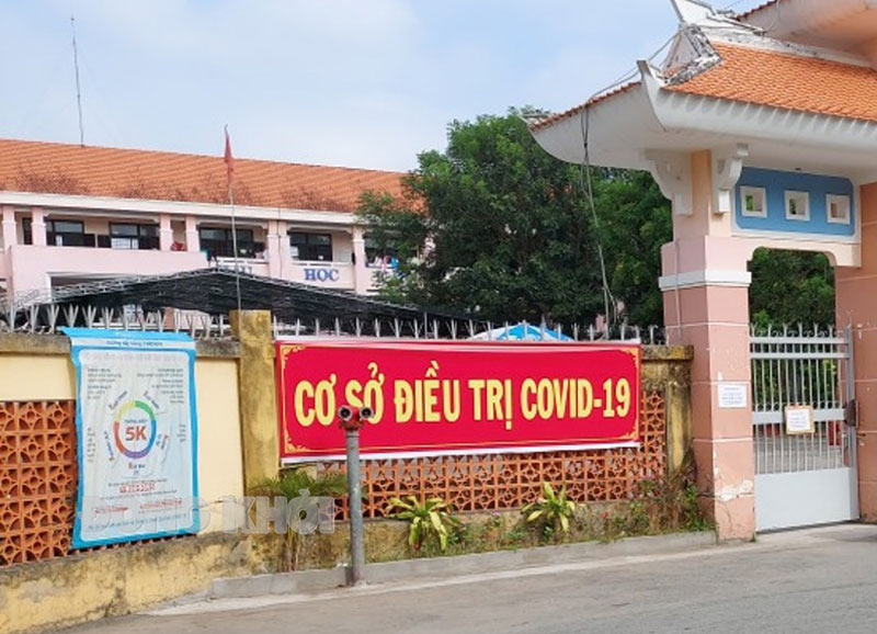 Cơ sở điều trị F0 triệu chứng nhẹ.