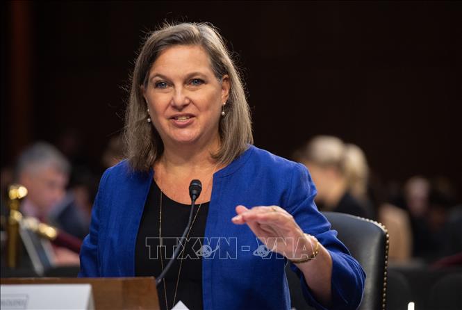 Mỹ khẳng định mong muốn đối thoại với Nga Thứ trưởng Ngoại giao Mỹ Victoria Nuland. Ảnh: AFP/TTXVN