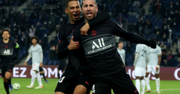Ramos lần đầu ghi bàn cho PSG