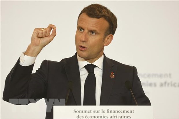 Tổng thống Pháp Emmanuel Macron. (Ảnh: AFP/TTXVN)