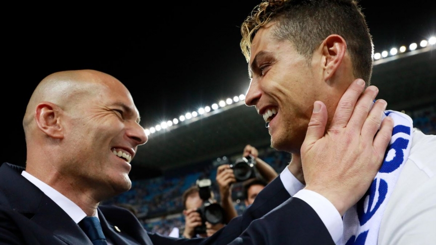 Ronaldo và Zidane có thể tái ngộ với nhau tại bến đỗ mới. Ảnh: internet