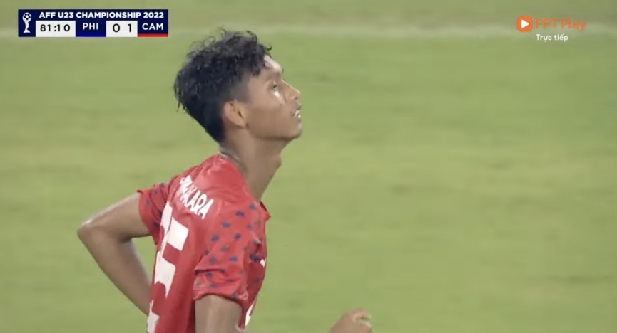 'Ông vua tự xưng' thị uy sức mạnh tại giải vô địch U23 Đông Nam Á U23 Campuchia đánh bại Philippines với tỉ số 1-0.