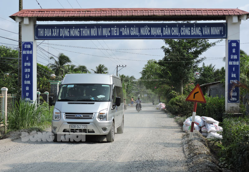 Tập trung xây dựng nông thôn mới là một trong 5 nội dung được Huyện ủy Châu Thành đăng ký thực hiện trong năm 2022.