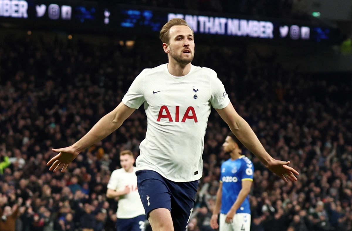 Tottenham vùi dập Everton Harry Kane tỏa sáng với cú đúp. Ảnh: Reuters