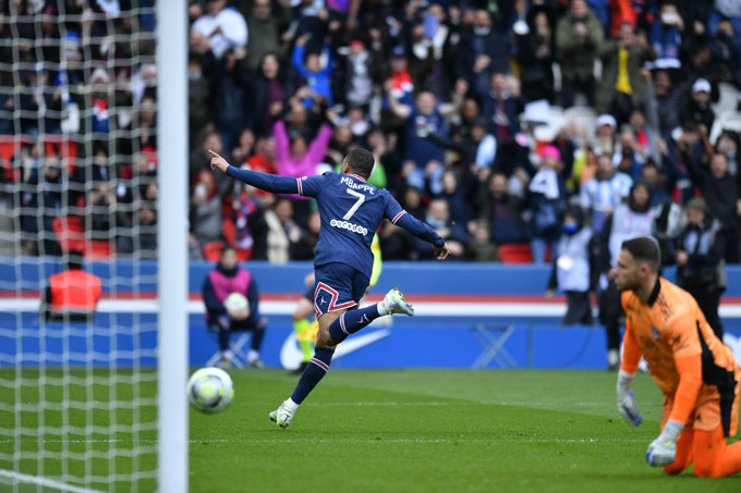 Chiến thắng nhạt nhòa Mbappe mở tỷ số trận PSG vs Bordeaux ở phút 24