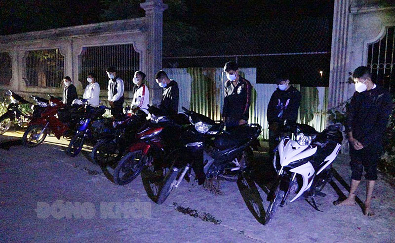 Tin an ninh trật tự ngày 16-3-2022 Các đối tượng. Ảnh: Duy Nguyễn