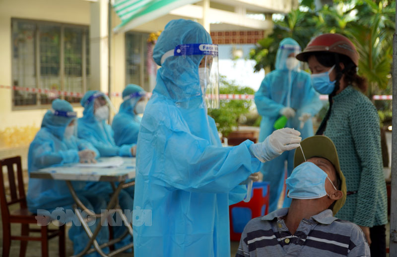 Chiều 18-3-2022, tỉnh có 876 ca mắc Covid-19