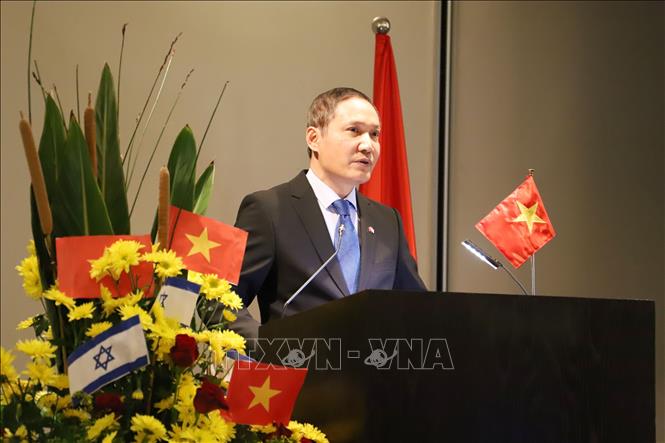 Đại sứ Đỗ Minh Hùng. Ảnh tư liệu: Việt Thắng/Pv TTXVN tại Tel Aviv
