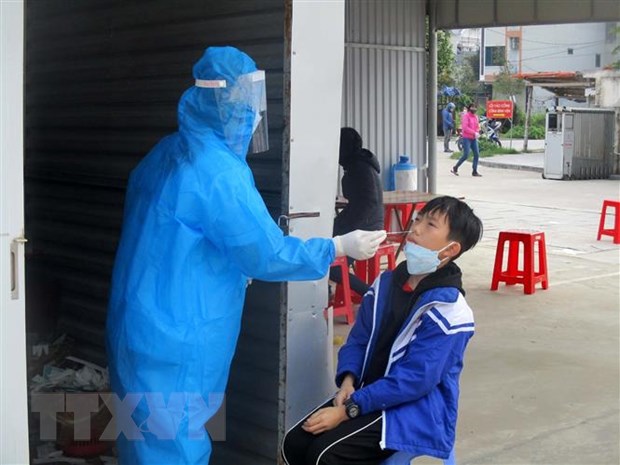Tiêm vắc-xin phòng Covid-19. Ảnh: Phan Hân