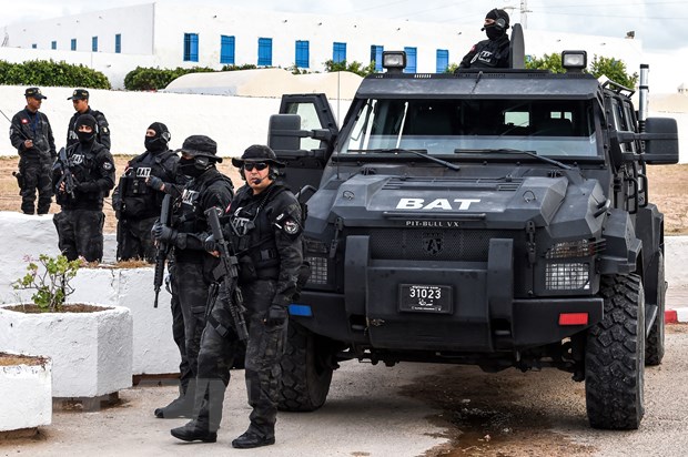 Lực lượng an ninh Tunisia đã phá tan một âm mưu tấn công khủng bố. Ảnh: AFP/TTXVN