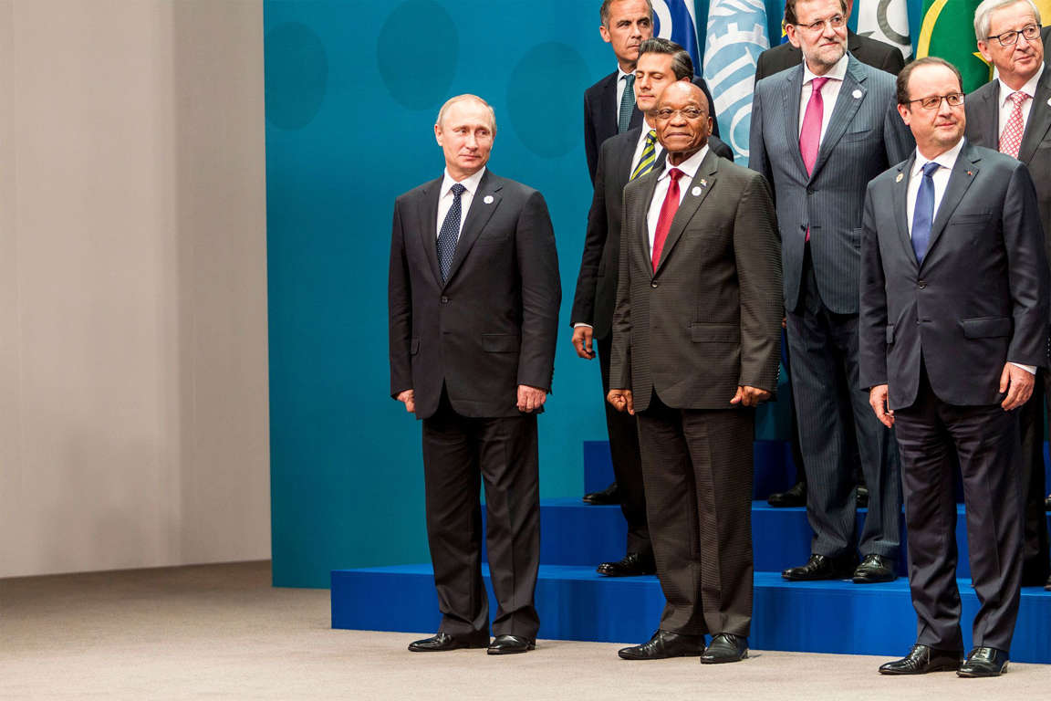 Lãnh đạo G-20 bàn phương án Tổng thống Putin dự hội nghị thượng đỉnh Bali Các lãnh đạo dự hội nghị thượng đỉnh G20 tại Brisbane, Australia năm 2014. Ảnh: Getty Images