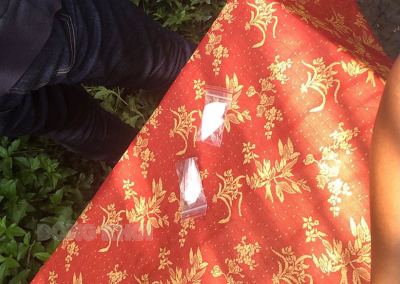 Số ma túy Hồng Nhung tàng trữ. Hải Bình