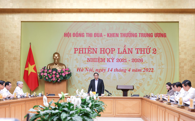 Thủ tướng Phạm Minh Chính: Huy động các nguồn lực để xóa 100.000 căn nhà dột nát Thủ tướng Phạm Minh Chính: Dứt khoát chống tiêu cực, "chạy chọt" trong thi đua khen thưởng, tránh "vừa khen thưởng xong lại xem xét kỷ luật". Ảnh: VGP/Nhật Bắc