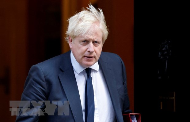 Thủ tướng Anh Boris Johnson bị cấm nhập cảnh vào Nga. (Ảnh: AFP/TTXVN)