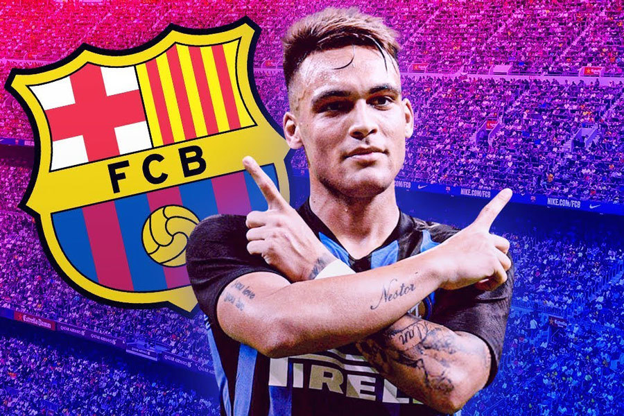 Lautaro Martinez từ lâu đã lọt vào tầm ngắm của Barcelona.