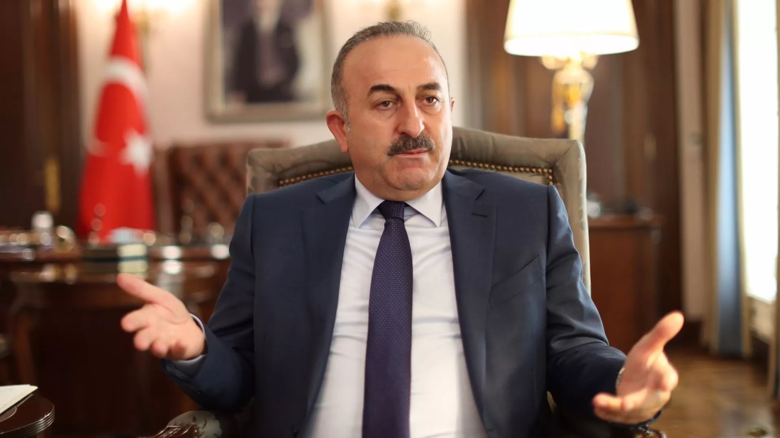 Ngoại trưởng Thổ Nhĩ Kỳ Mevlut Cavusoglu. Ảnh: Sputnik