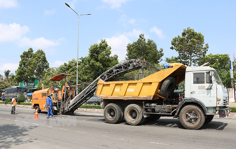 Chỉnh trang đô thị TP. Bến Tre.