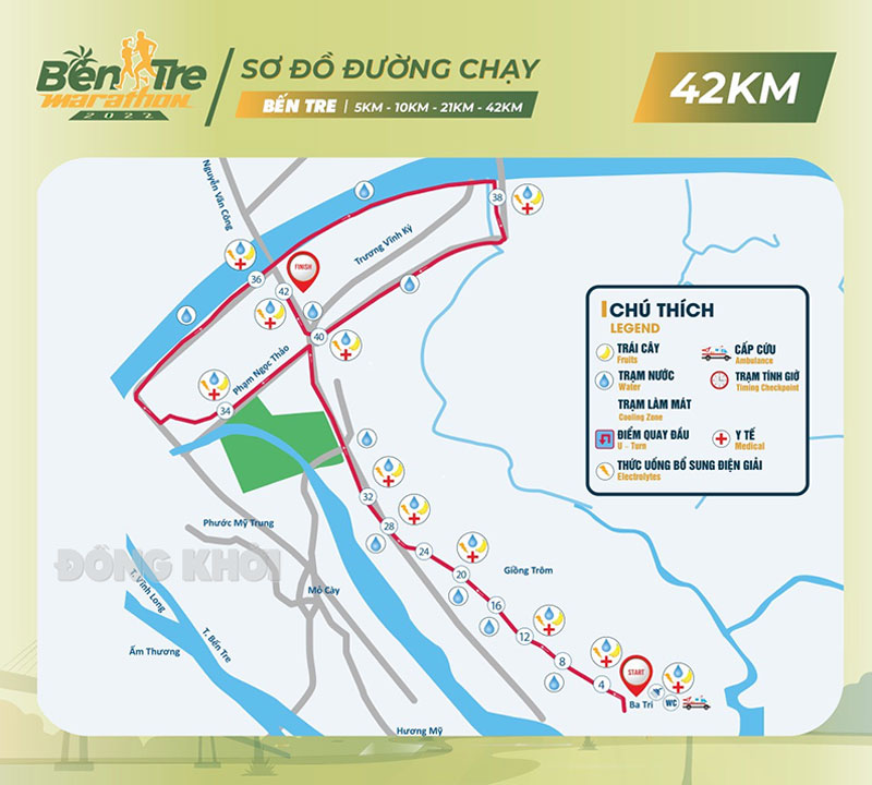 Đường chạy 42km