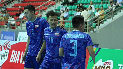 ĐT futsal Thái Lan suýt ôm hận trước Myanmar