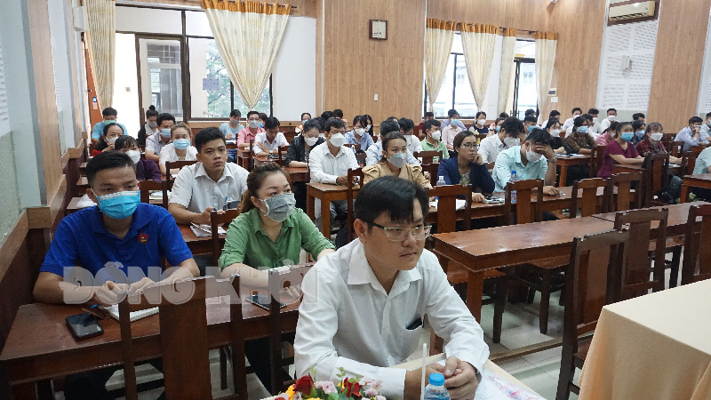 Các học viên tham dự lớp học.