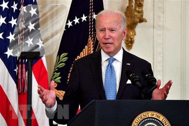 Tổng thống Mỹ Joe Biden. (Ảnh: AFP/TTXVN)