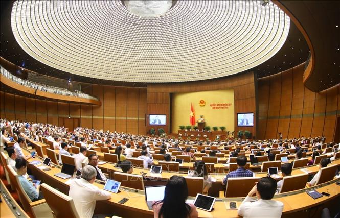 Kiểm soát chặt việc sử dụng kết quả nghiên cứu khoa học công nghệ từ ngân sách nhà nước Toàn cảnh phiên họp ngày 30-5-2022. Ảnh: Văn Điệp/TTXVN