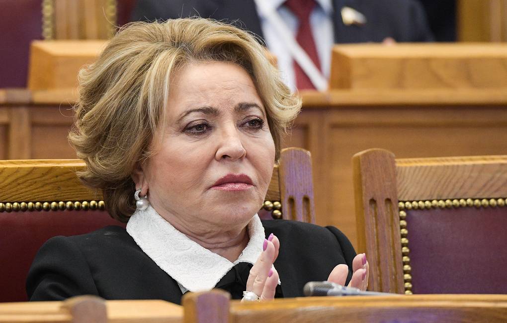 Nga tuyên bố sẵn sàng ký thỏa thuận hòa bình với Ukraine Chủ tịch Hội đồng Liên bang Nga Valentina Matviyenko. Ảnh: TASS